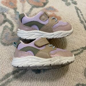 Carter's Lavender and Taupe Kids Sneakers